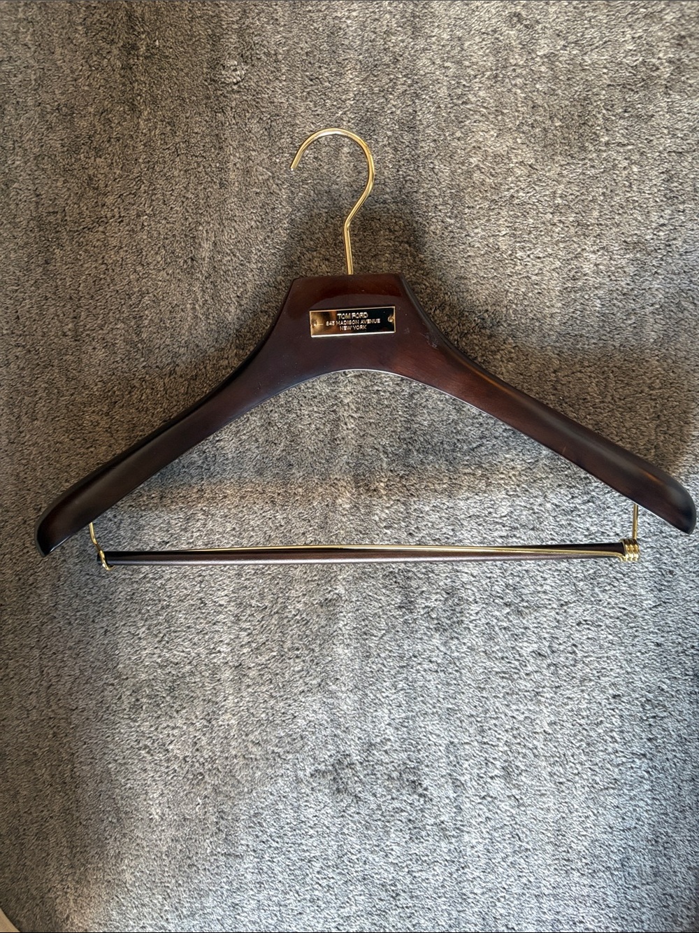 Tom Ford Wood suit hanger